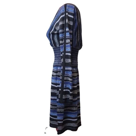 Laundry by Shelli Segal Metallic Knit Dress Small - Picture 4 of 6